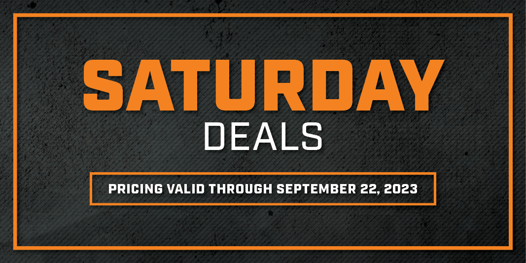 Special: Saturday Deals September 16th 2023